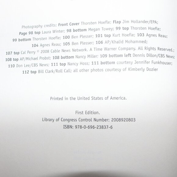 "Breathing the Fire: CBS Kimberly Dozier hardback book 2008 1st edition - Picture 2 of 4